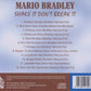 CD - Mario Bradley - Shake It, Dont Break It