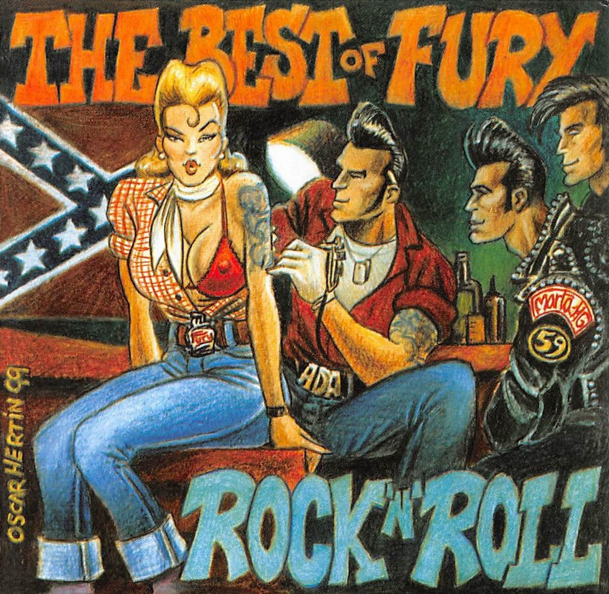 CD - VA - The Best of Fury Rock'n'Roll