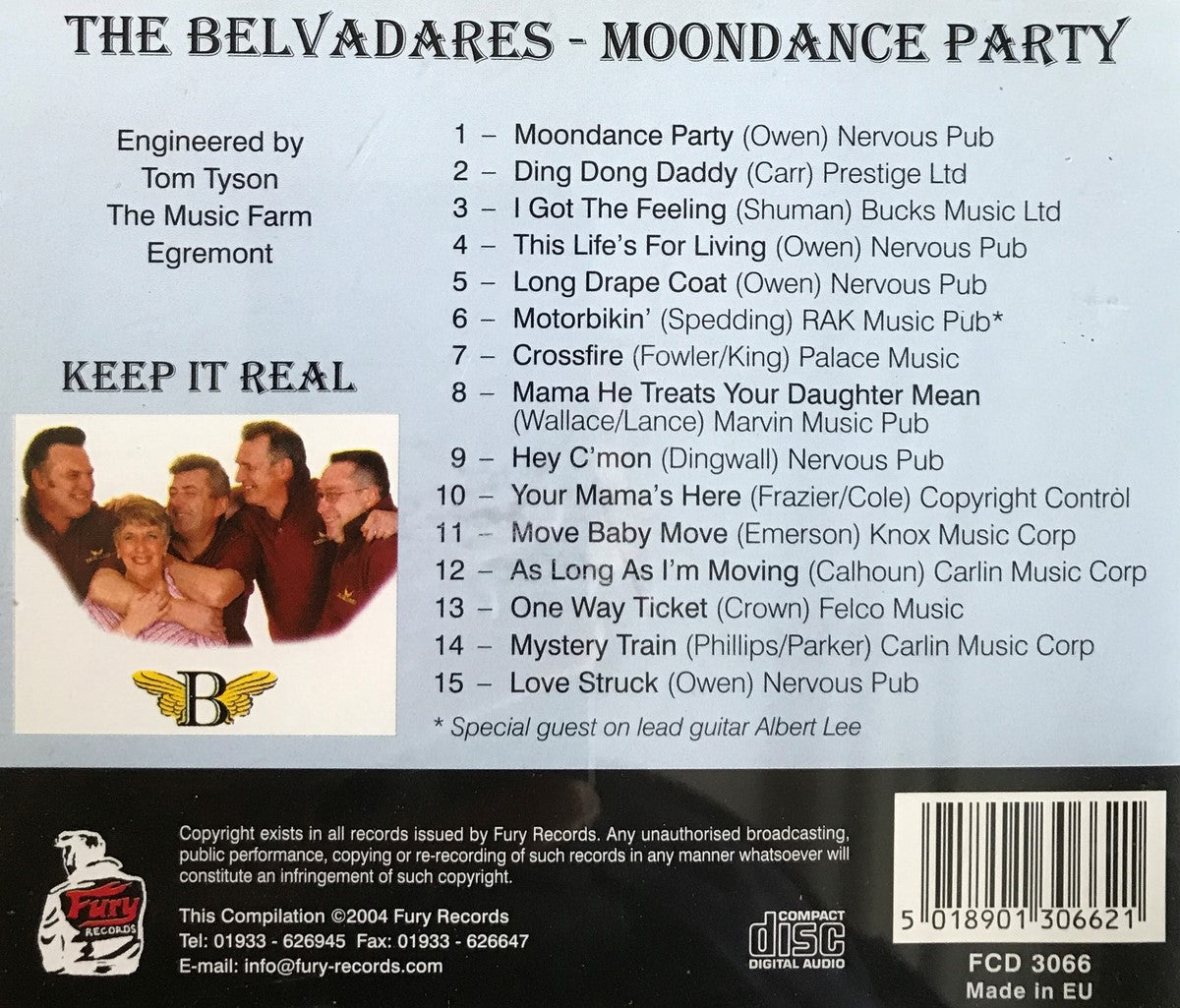 CD - Belvadares - Moondance Party