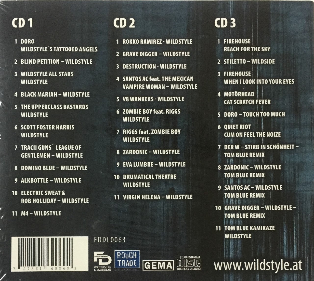 CD-3 - VA - Wildstyle & Tattoo Music - The Ultimate Tattoo Sound Pt.1