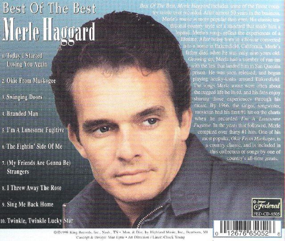 CD - Merle Haggard - The Best Of The Best