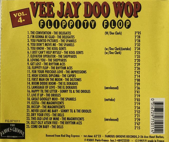 CD - VA - Vee Jay Doo Wop Vol. 4