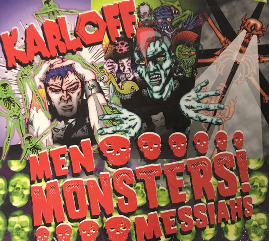 CD - Karloff - Men, Monsters!, Messiahs