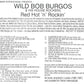 CD - Wild Bob Burgos And His House Rockers - Red Hot'n'Rockin'