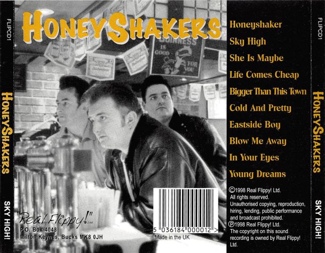 CD - Honey Shakers - Sky High!