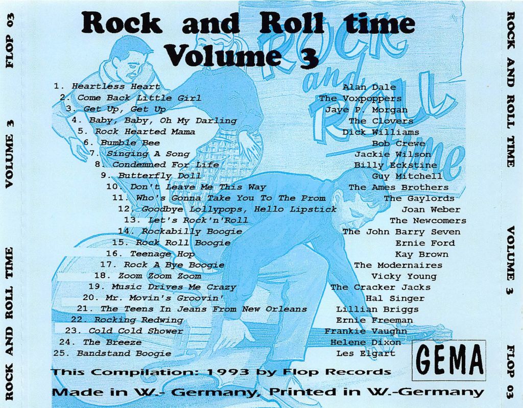 CD - VA - Rock And Roll Time Vol. 3