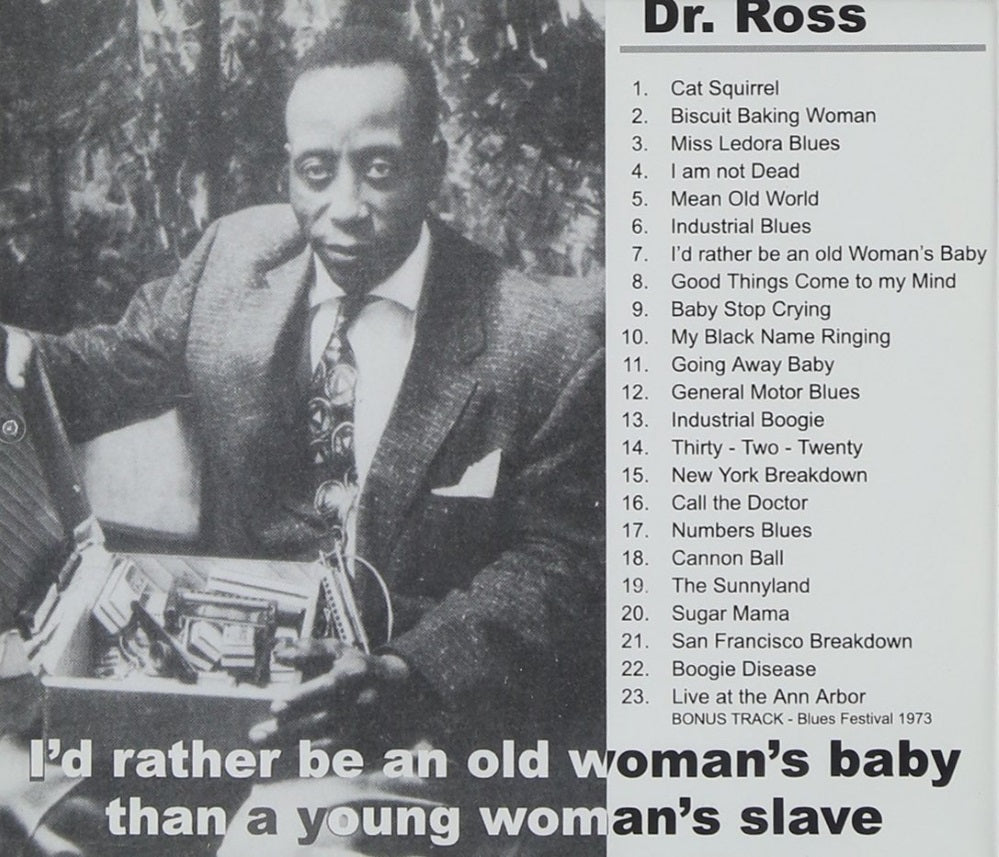 CD - Doctor Ross - The Harmonica Boss