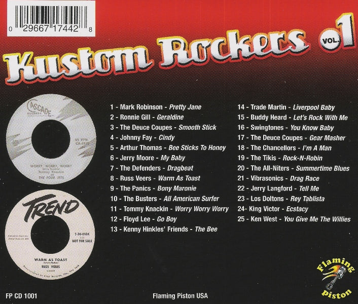 CD - VA - Kustom Rockers Vol. 1