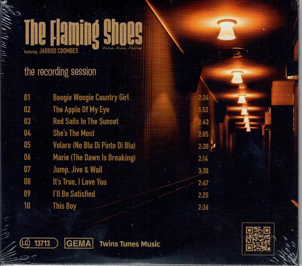 CD - Flaming Shoes feat. Jarred Coombes - Jump Jive Swing