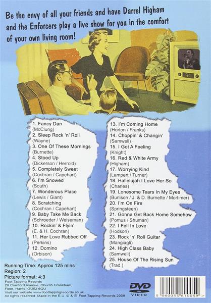 DVD - Darrel Higham & The Enforcers