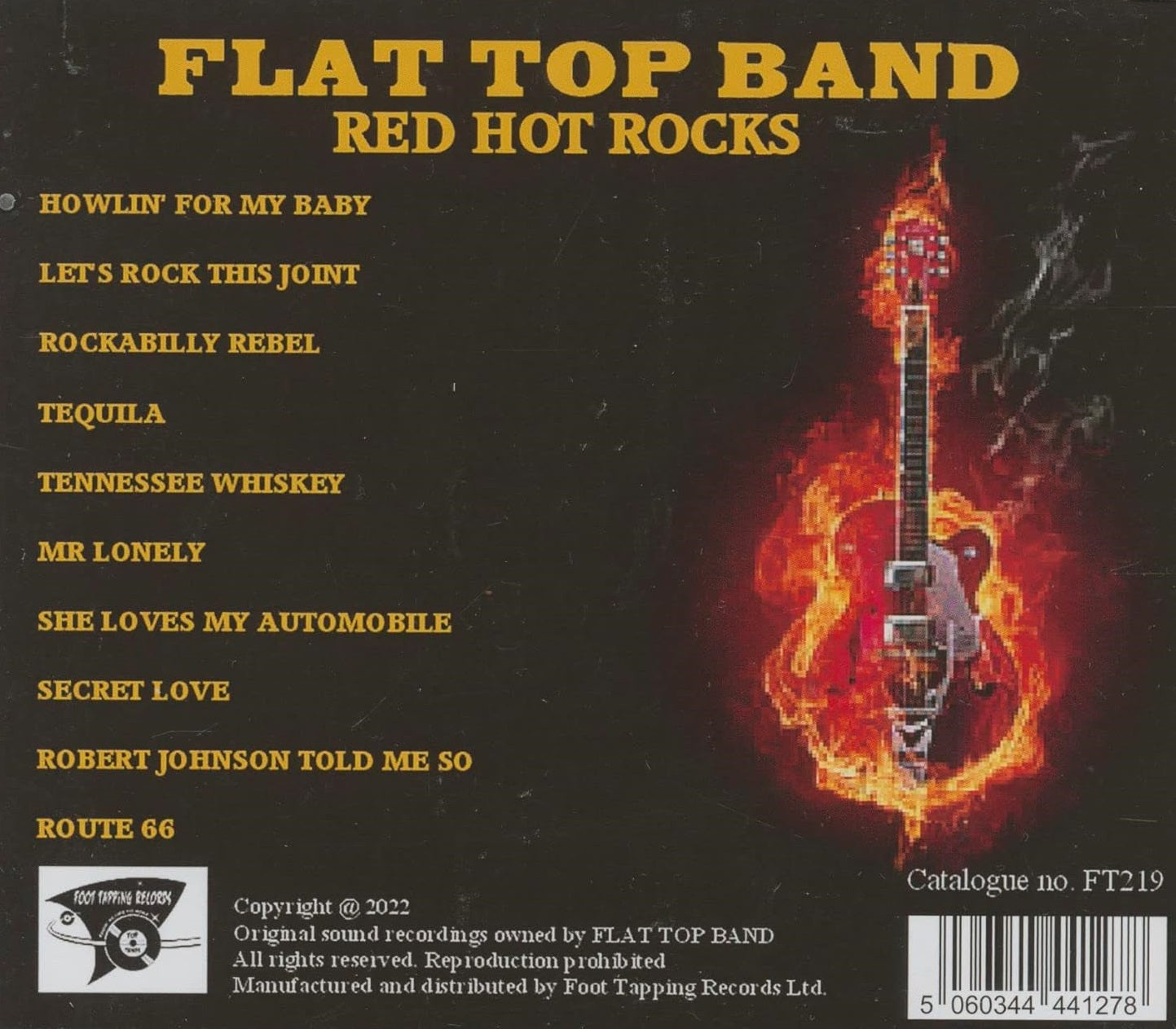 CD - Flat Top Band - Red Hot Rocks