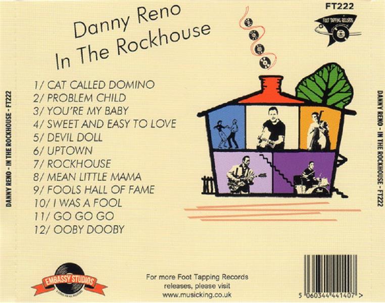 CD – Danny Reno – In The Rockhouse