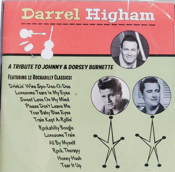 CD – Darrel Higham – A Tribute To Johnny & Dorsey Burnette