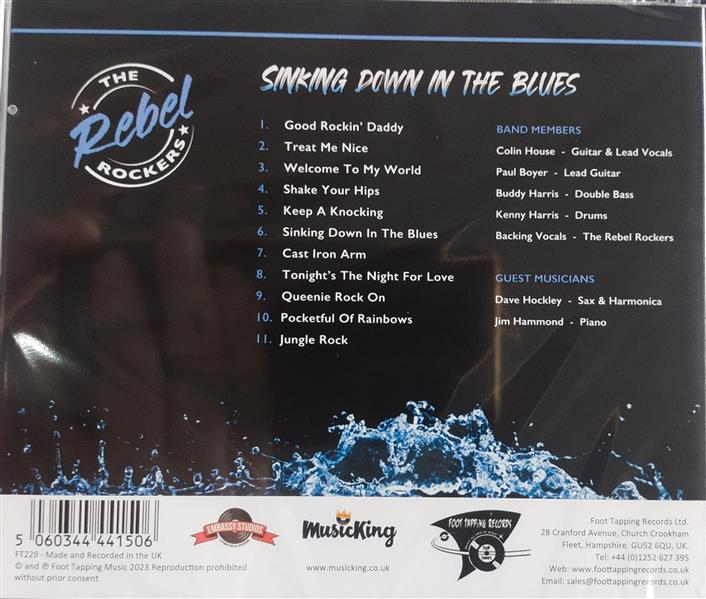 CD – Rebel Rockers – Sinking Down In The Blues
