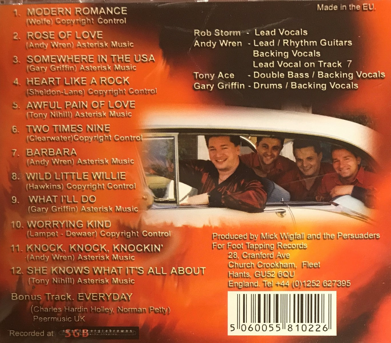 CD - Persuaders - Somewhere In The USA