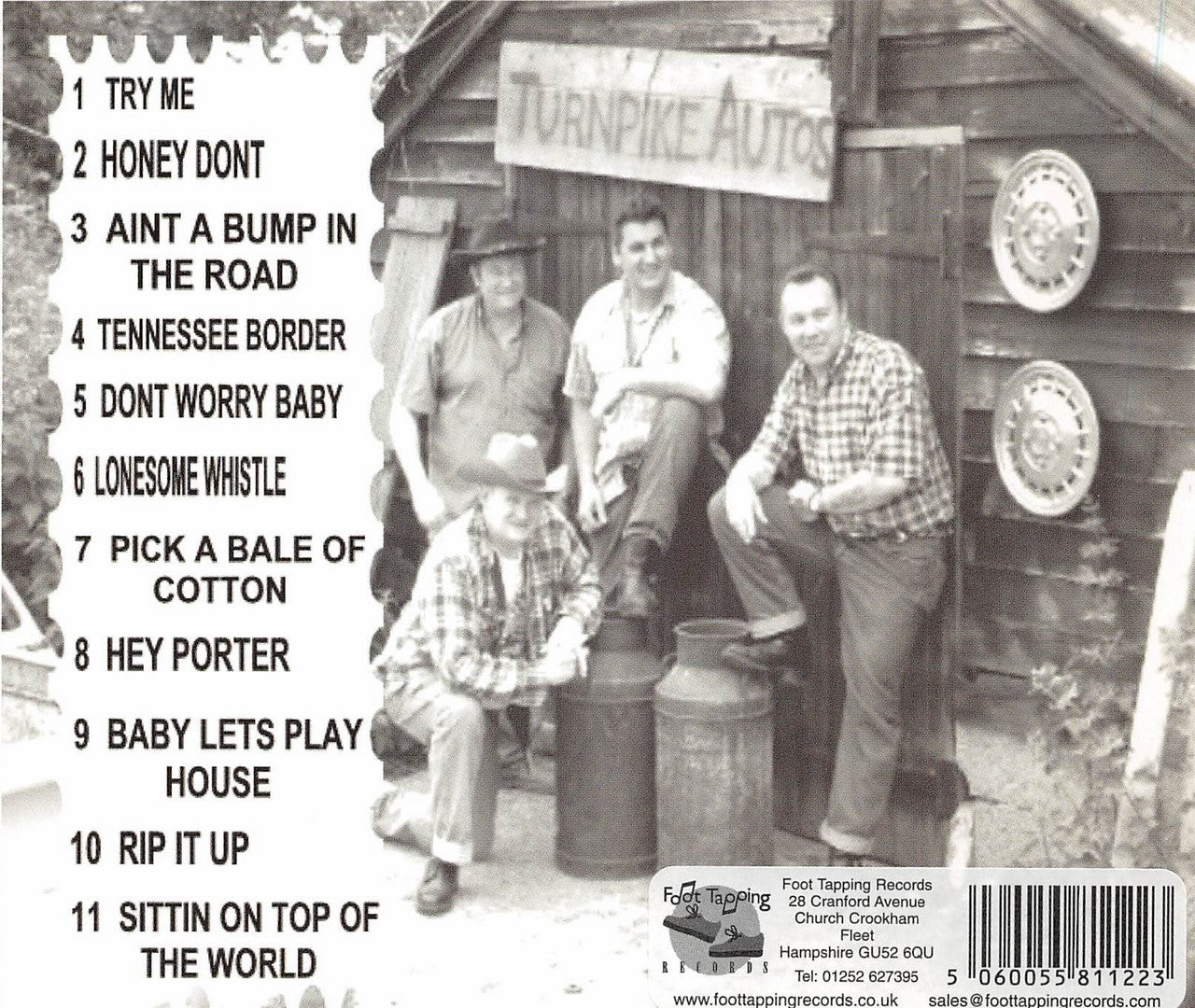 CD - Rockin' Bandits - There Aint A Bump In The Road