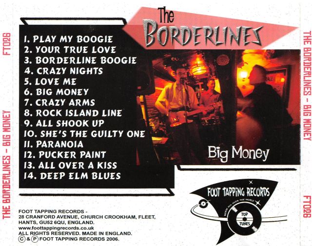 CD - Borderlines - Big Money