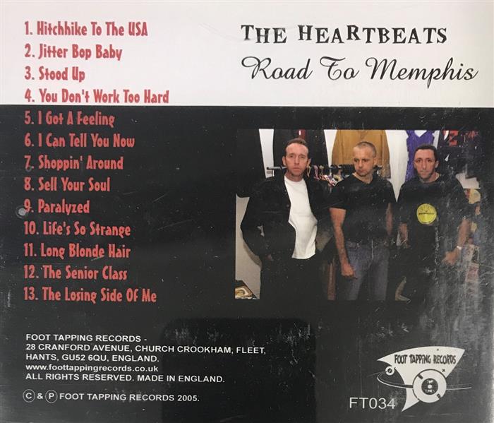 CD - Heartbeats - Road To Memphis