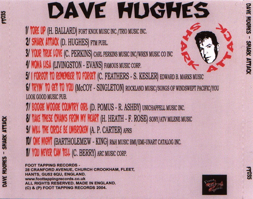 CD - Dave Hughes - Shark Attack