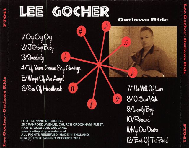 CD - Lee Gocher - Outlaws Ride