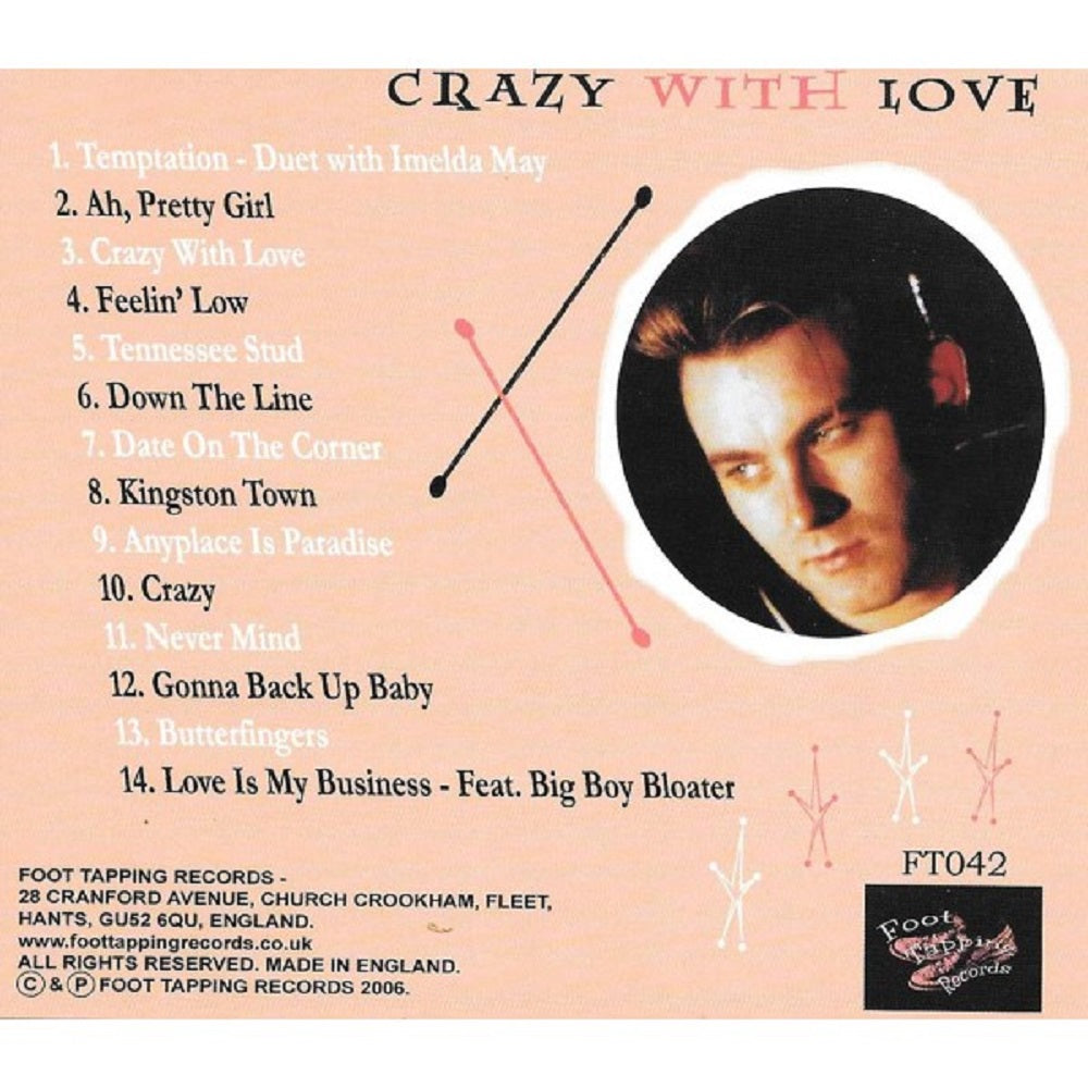 CD - Darrel Higham - Crazy With Love