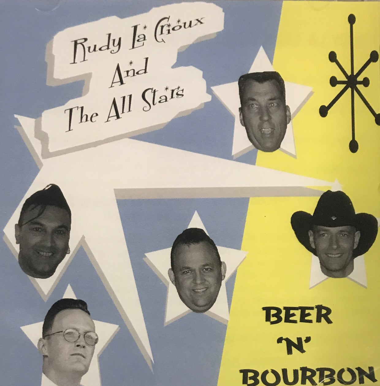 CD - Rudy La Crioux & The All-Stars - Beer n Bourbon