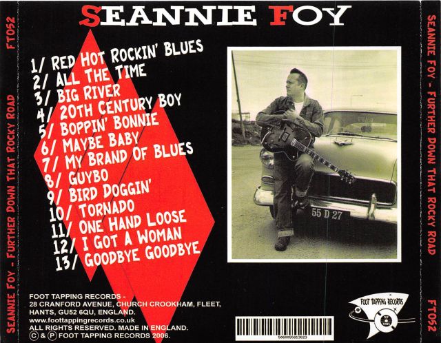 CD - Seannie Foy - Further Down That Rocky Road