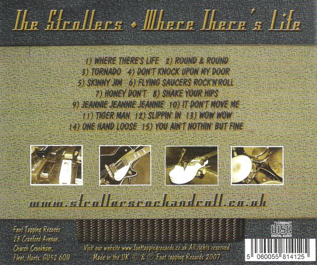 CD - Strollers - Where There's Life