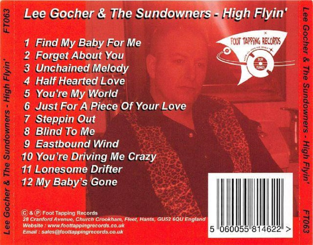 CD - Lee Gocher & The Sundowners - Flyin' High