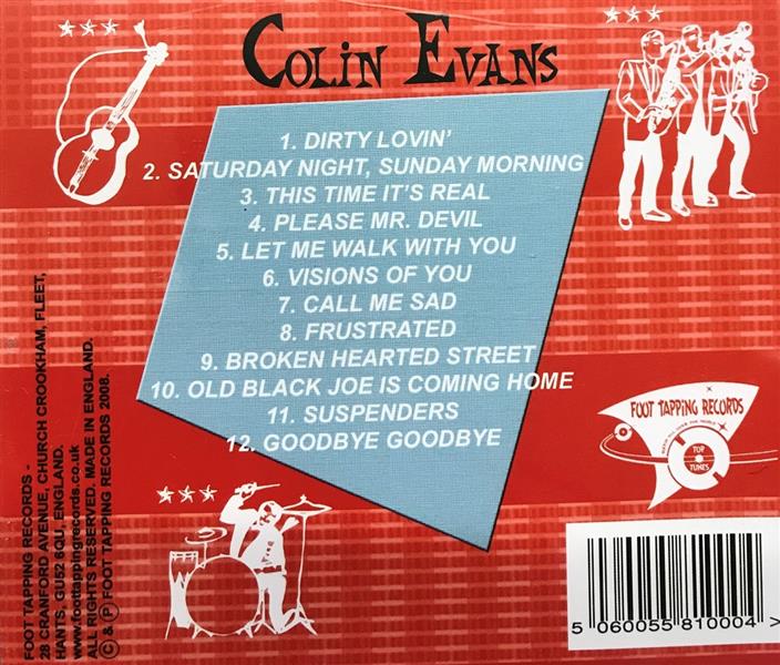 Its Real Cd CD - Colin Evans - This Time It's Real – Rockabillyshop