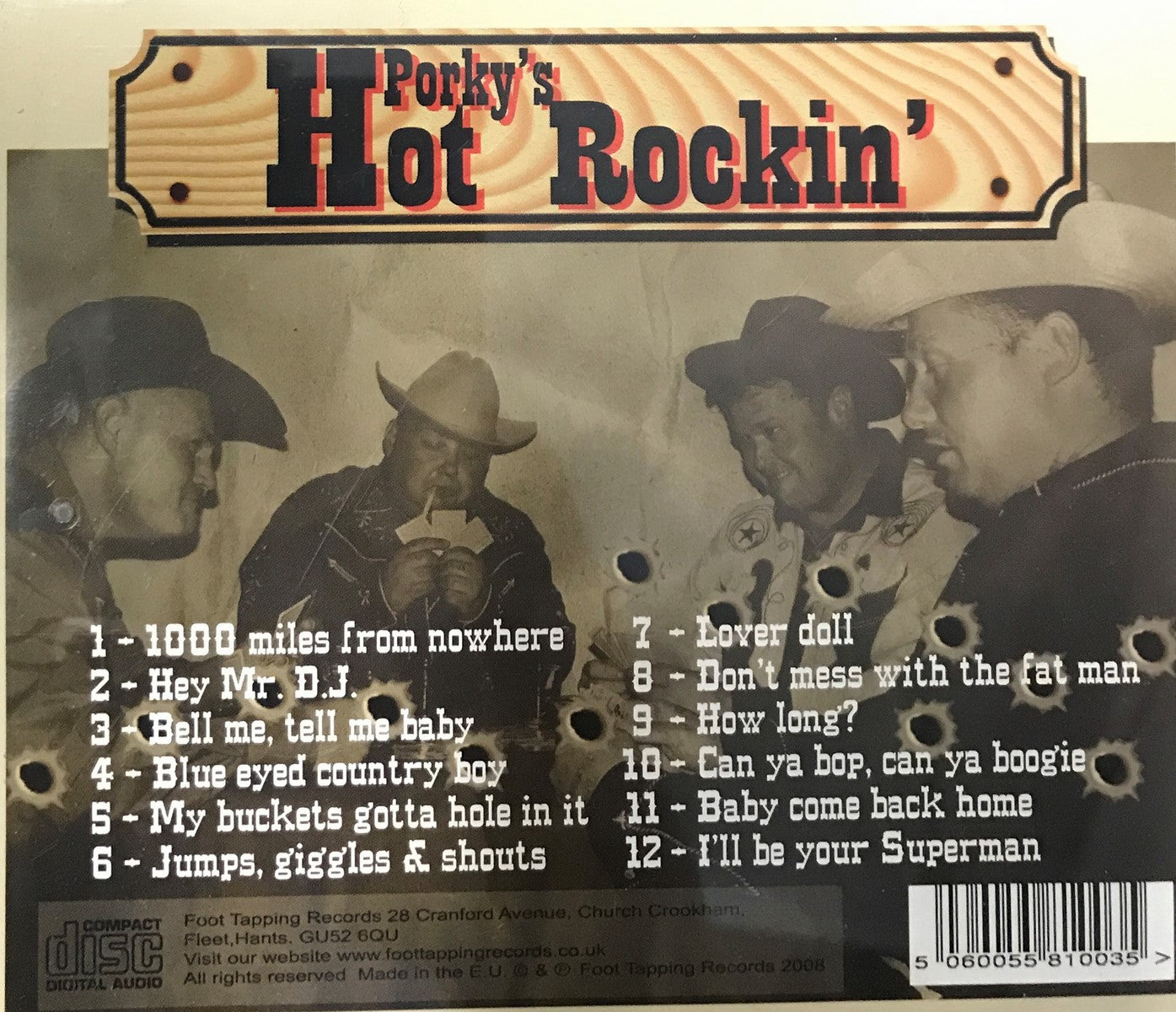 CD - Porky's Hot Rockin ' - Hotter Than Ever