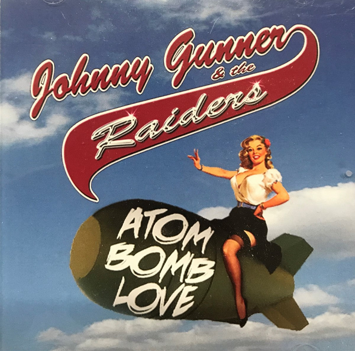 CD - Johnny Gunner & The Raiders - Atom Bomb Love