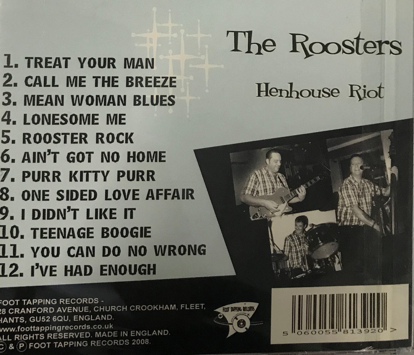 CD - Roosters - Henhouse Riot