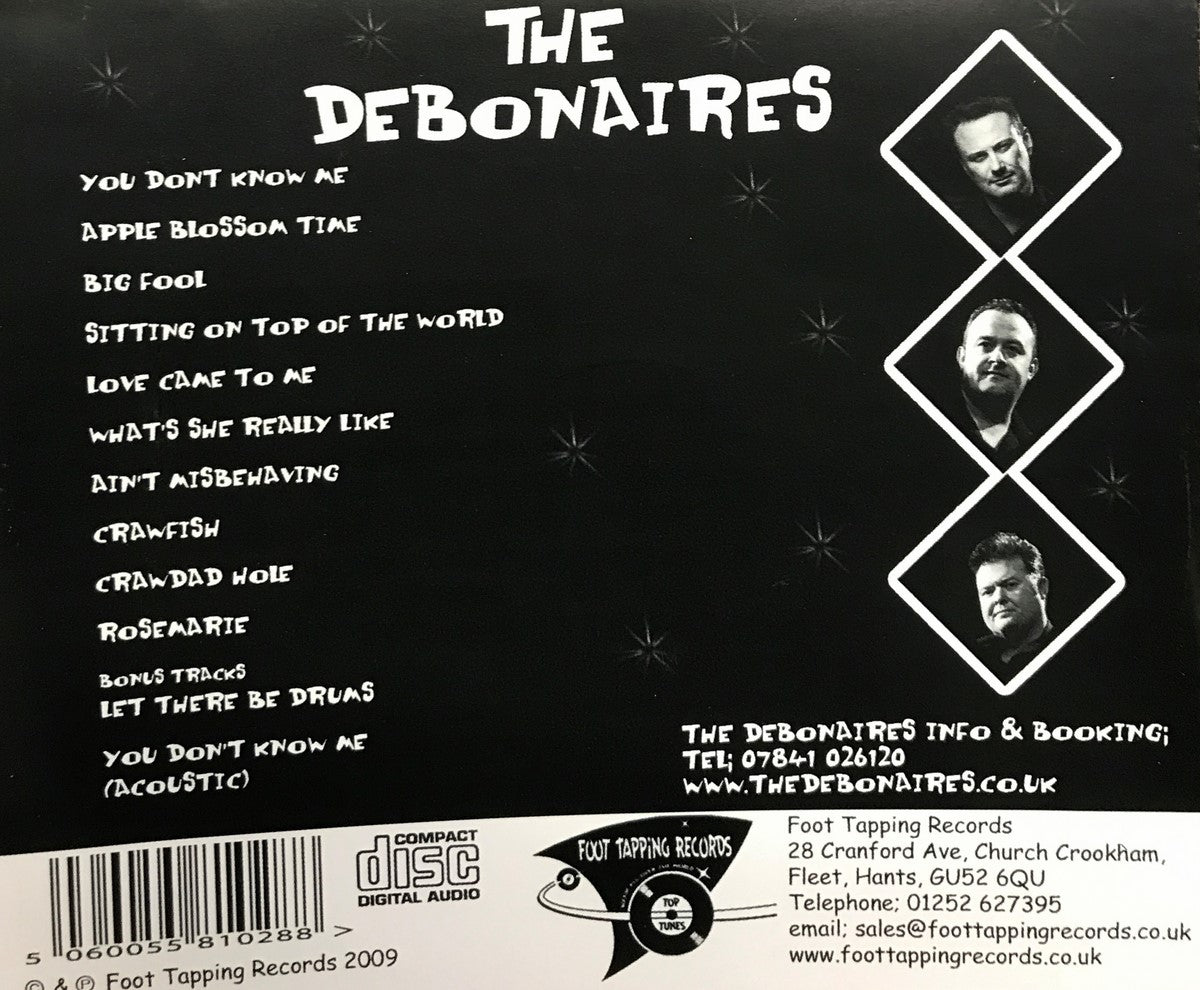 CD - Debonaires - You Don't Know Me