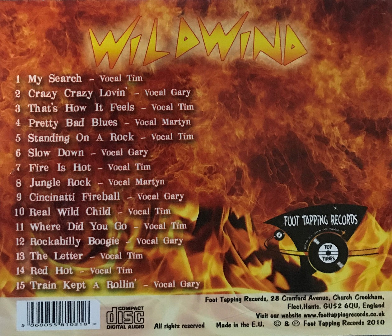 CD - Wildwind - Fire Is Hot