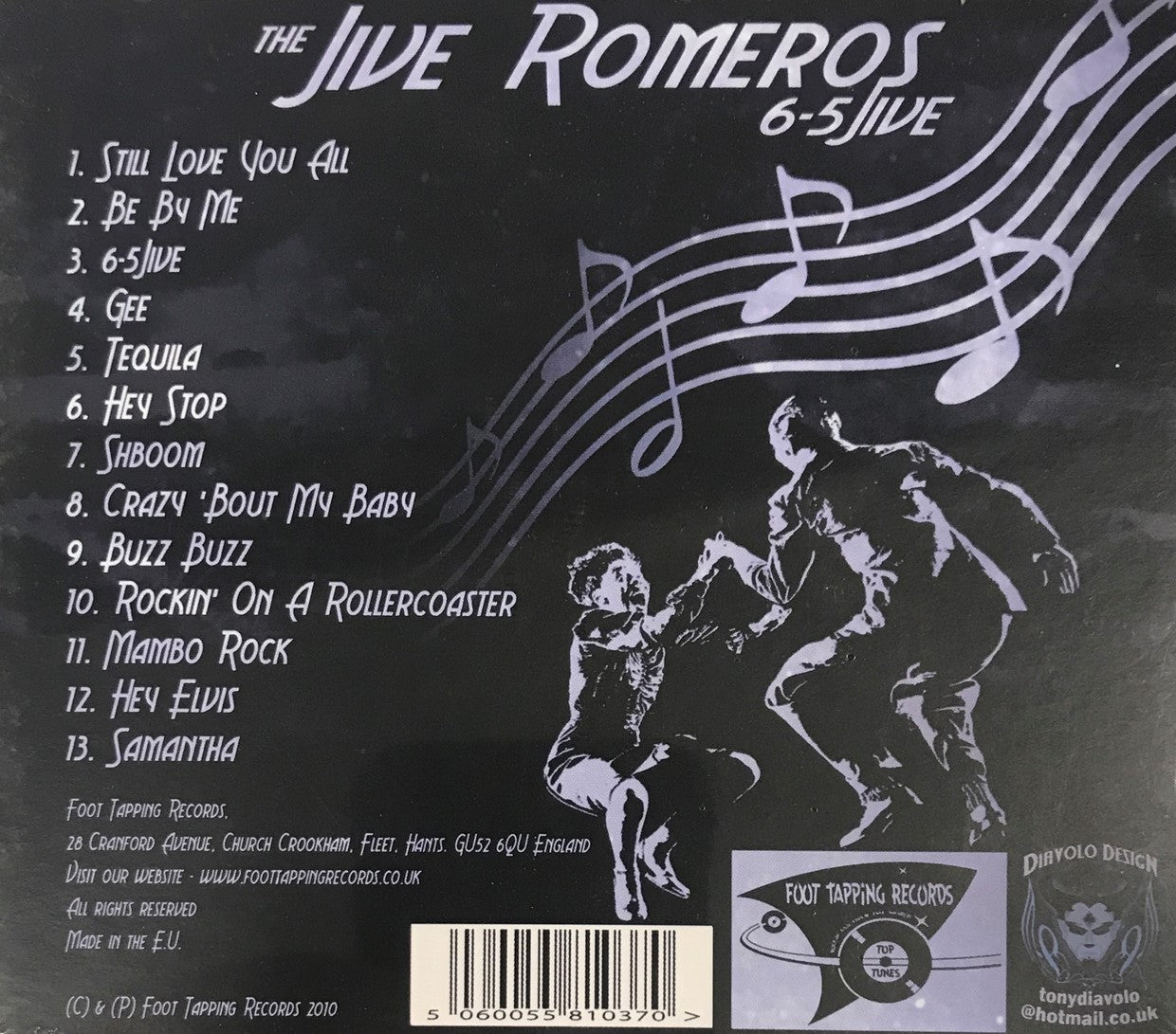 CD - Jive Romeros - 6-5 Jive