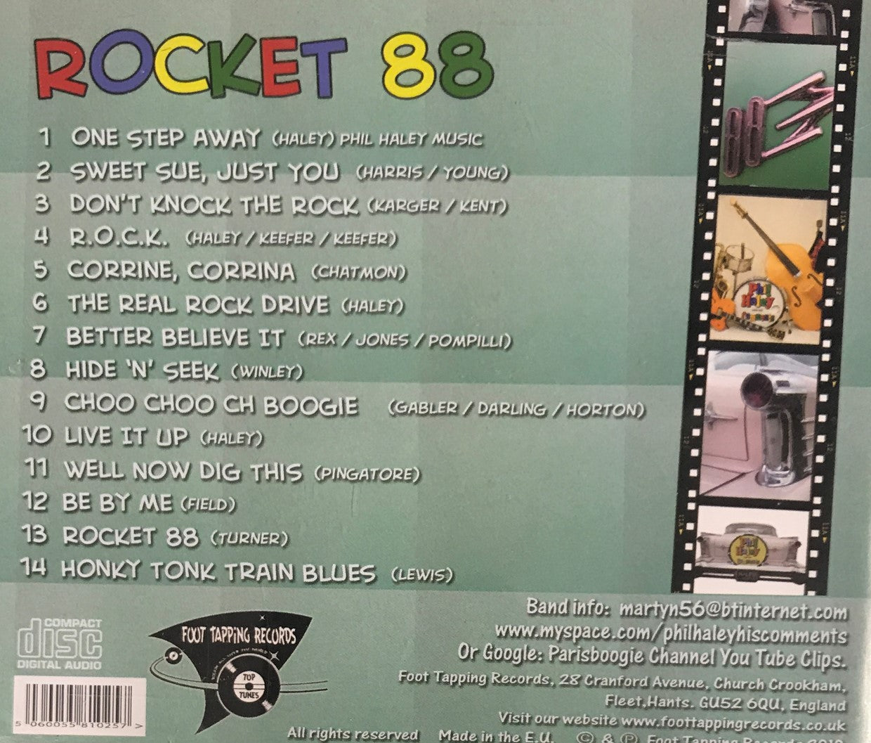 CD - Phil Haley & His Comments - Rocket 88