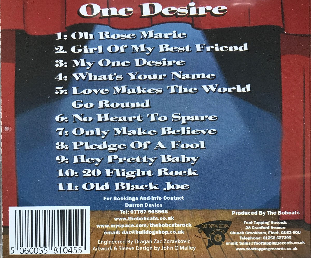 CD - Bobcats - One Desire