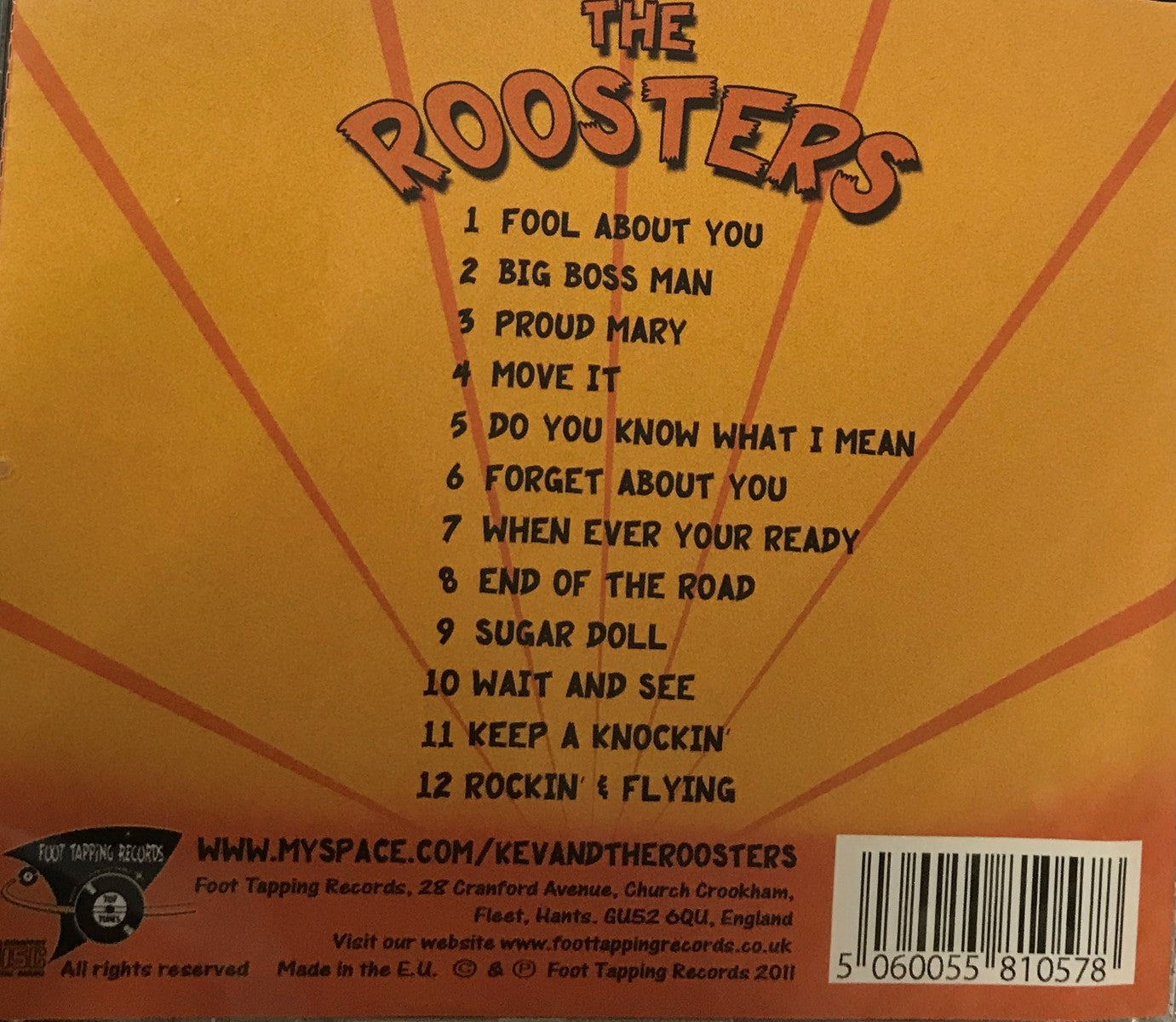 CD - Roosters - Rockin' & Flyin'