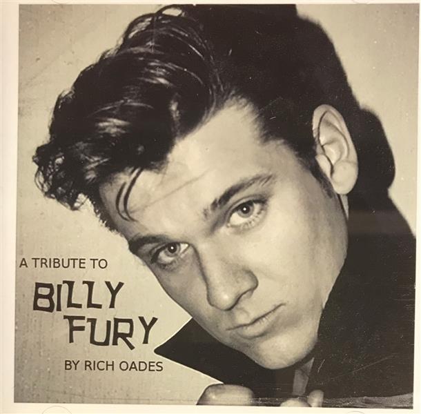 CD - Rich Oades - A Tribute To Billy Fury