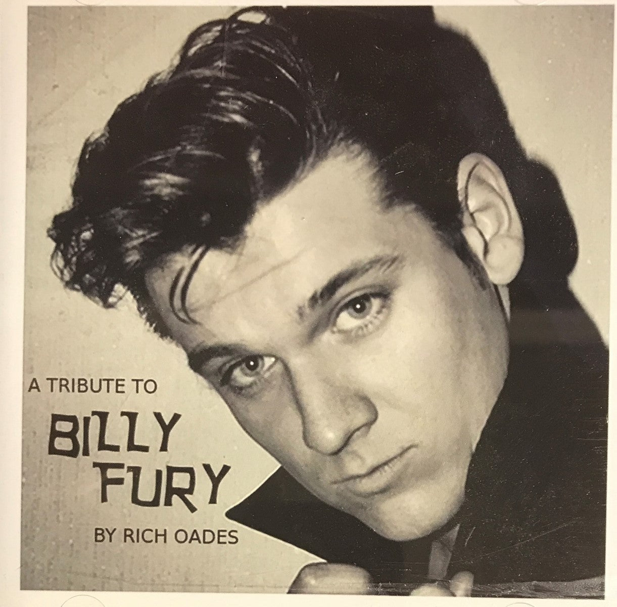 CD - Rich Oades - A Tribute To Billy Fury