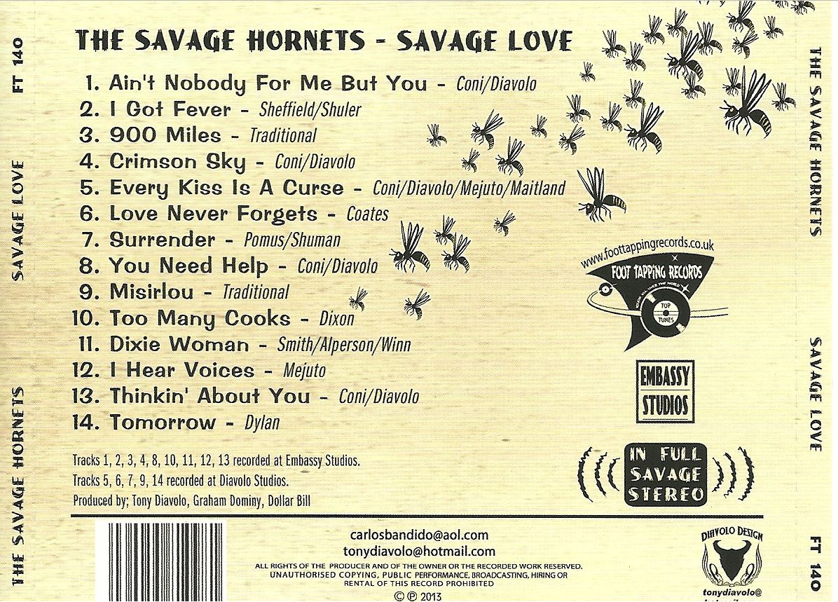 CD - Savage Hornets - Savage Love