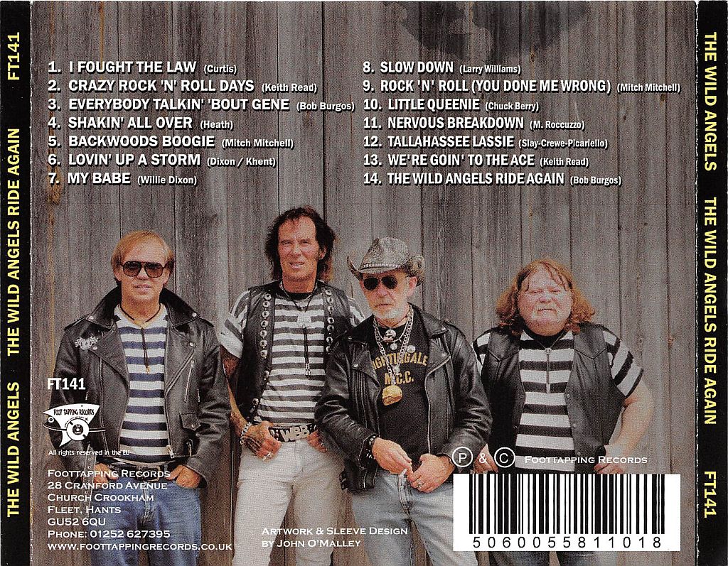 CD - Wild Angels - The Wild Angels Ride Again