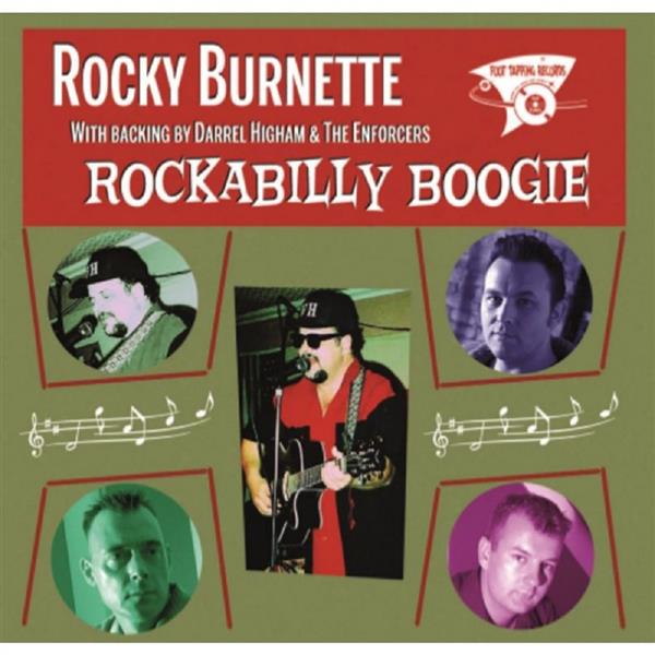 CD - Rocky Burnette - Rockabilly Boogie