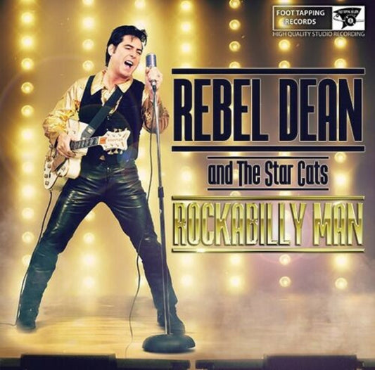 CD - Rebel Dean and the Star Cats - Rockabilly Man