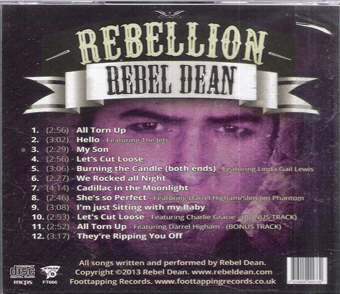 CD - Rebel Dean - Rebellion
