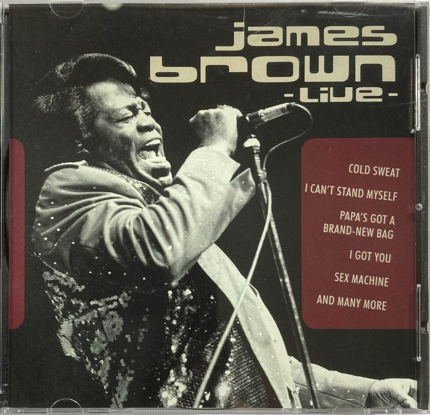 CD - James Brown - Live