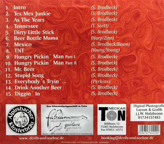 CD - Devils Und Soehne - Sex, Drugs And Hillbilly