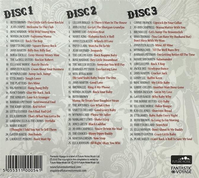 CD-3 - VA - Girls Gone Rockin' - 75 Fabulous Femme Rockers