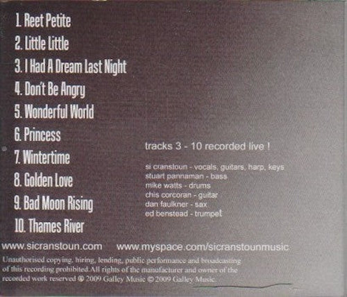 CD - Si Cranstoun - Get Lively